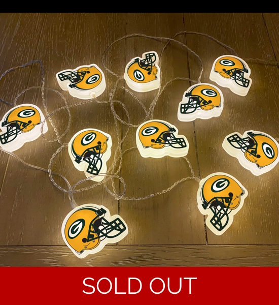 Green Bay Packers String Lights